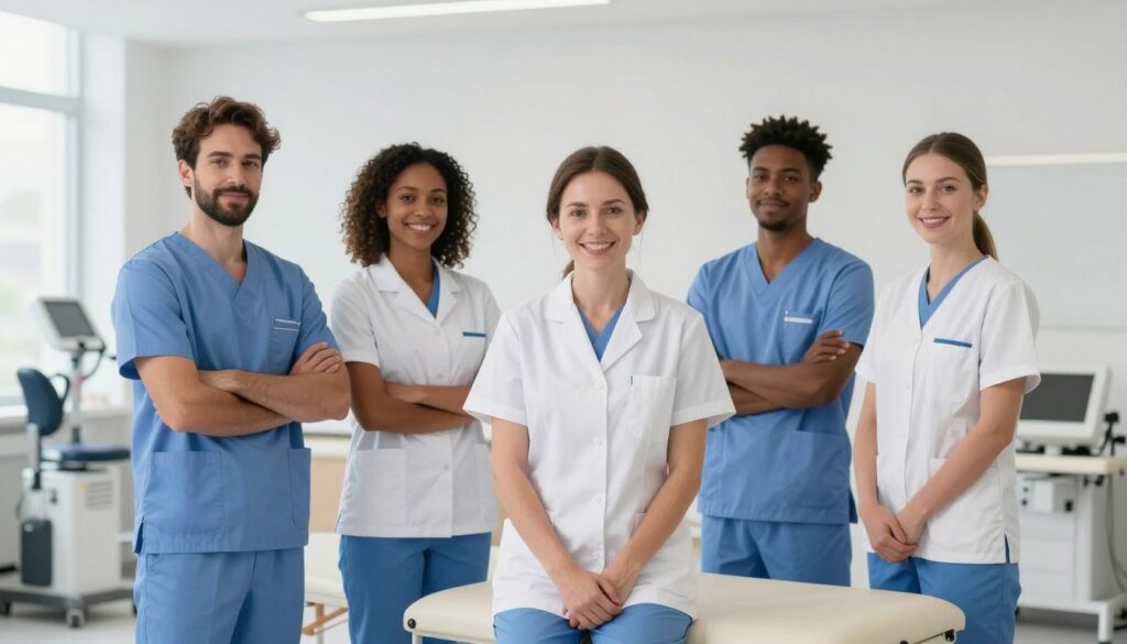 Expert physiotherapy team at Quantum Physiotherapy Clinic in Bangalore