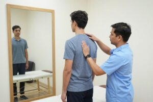Posture correction therapy at Quantum Physiotherapy Clinic HSR Layout