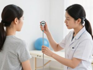 Pre-operative physiotherapy assessment session in Bangalore clinic