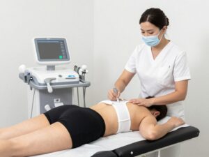 Electrotherapy and therapeutic ultrasound equipment for physiotherapy treatment
