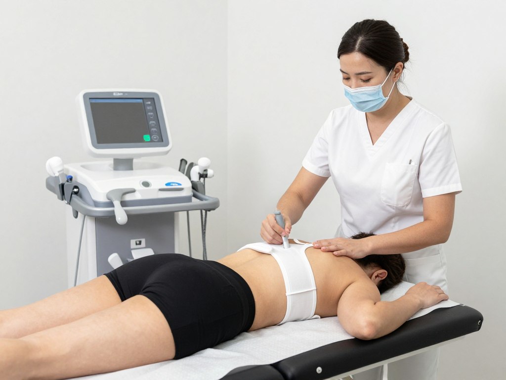 Electrotherapy and therapeutic ultrasound equipment for physiotherapy treatment