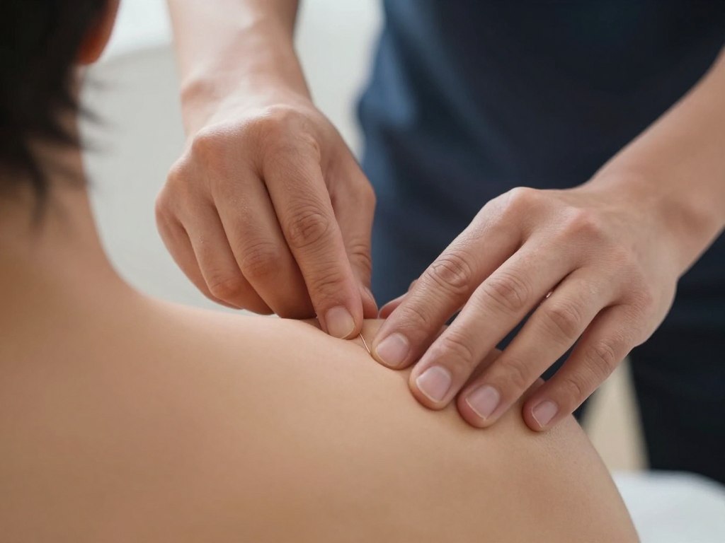 Manual therapy and dry needling treatment for trigger point release