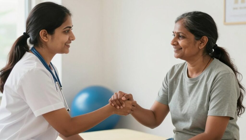 Patient testimonial and satisfaction at Quantum Physiotherapy clinic