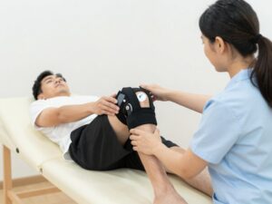 Post-surgery physiotherapy rehabilitation for knee and hip replacement patients