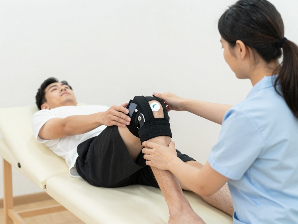 Post-surgery physiotherapy rehabilitation for knee and hip replacement patients
