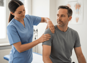 Shoulder pain physiotherapy and frozen shoulder treatment