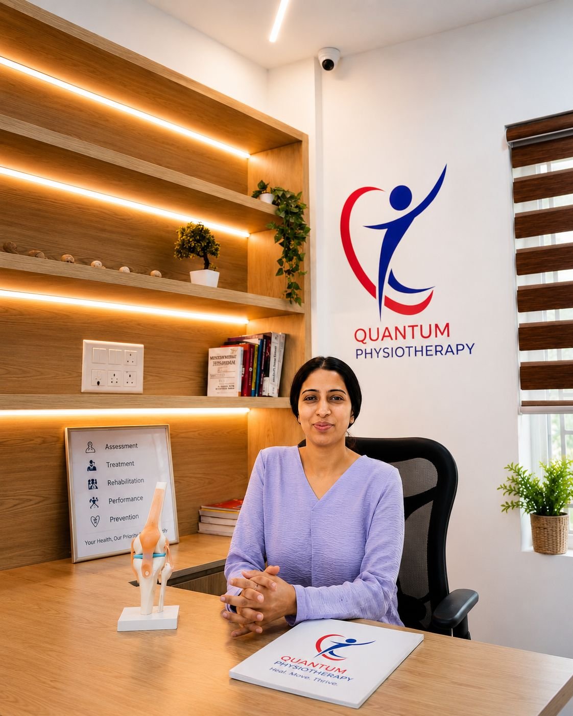 Dr. Ambreen Akhtar, Senior Physiotherapist at Quantum Physiotherapy Akshaya Nagar